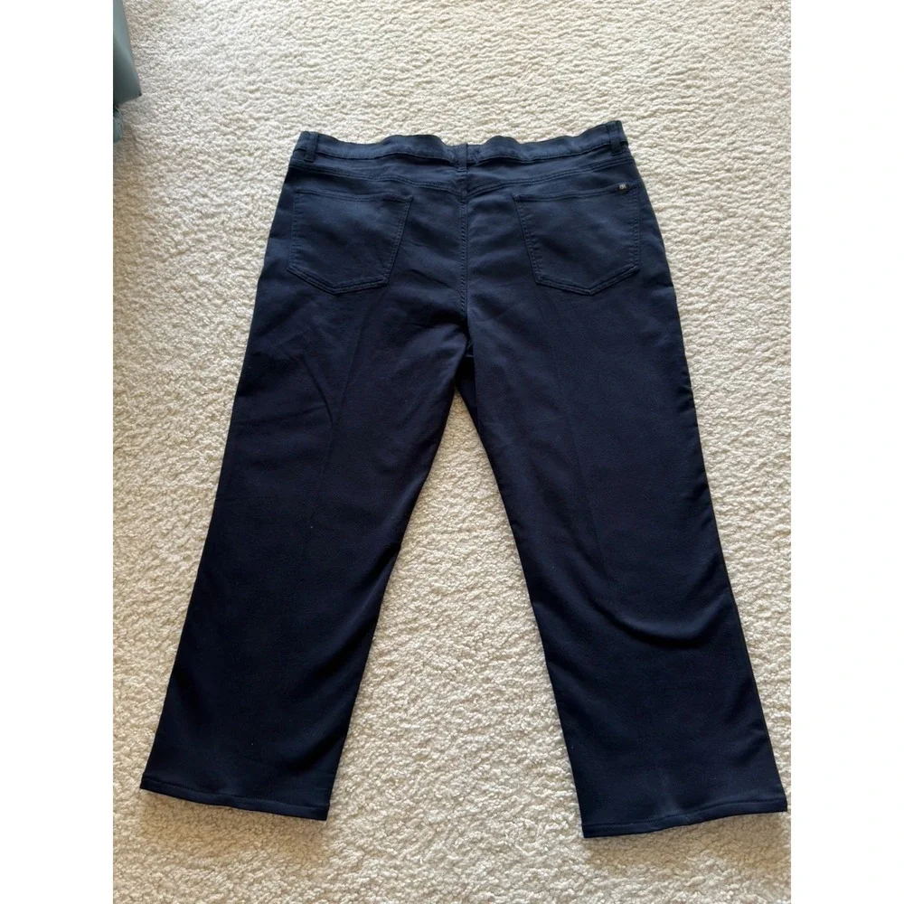 Banana Republic Soft Cotton Blend Casual Black Pants Men Size 40/30 Straight Leg